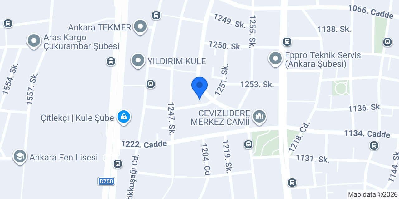 Zeytin Ağacı Fırın konumu