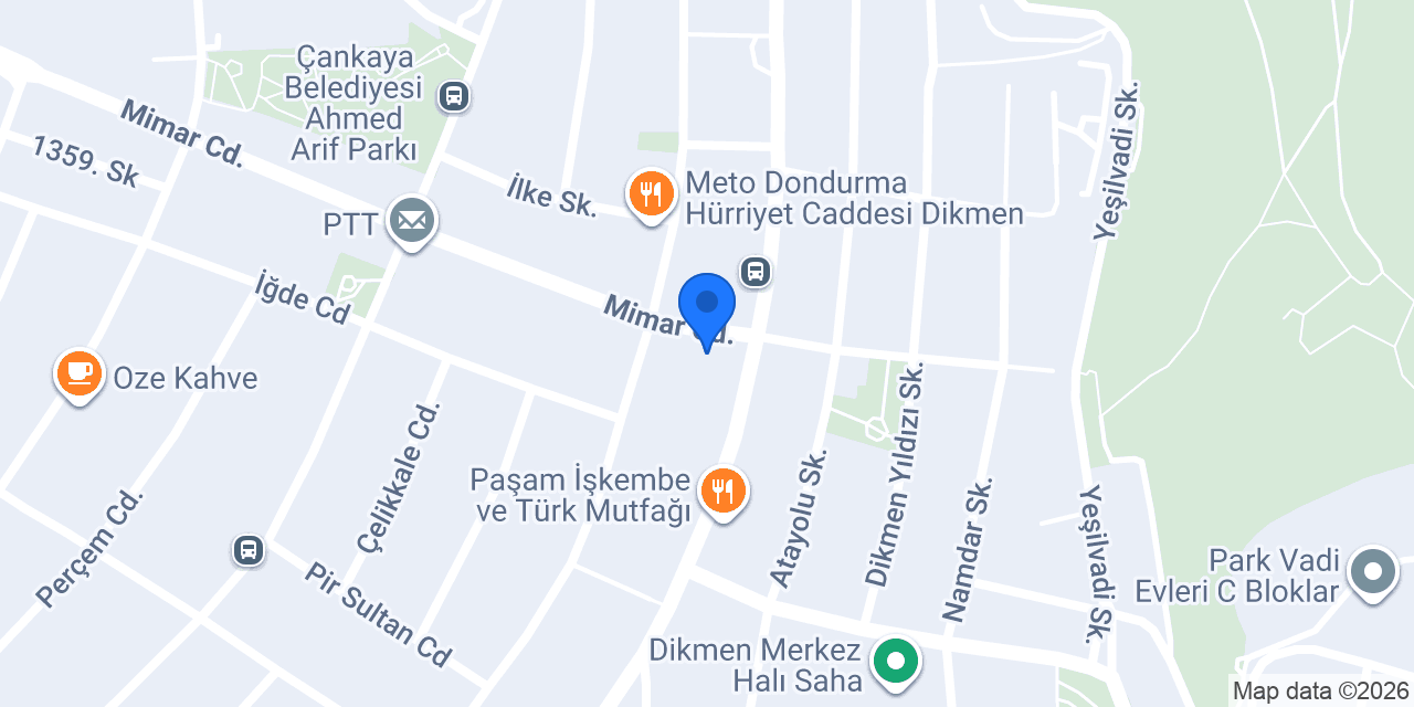 Reklam Atölyesi konumu