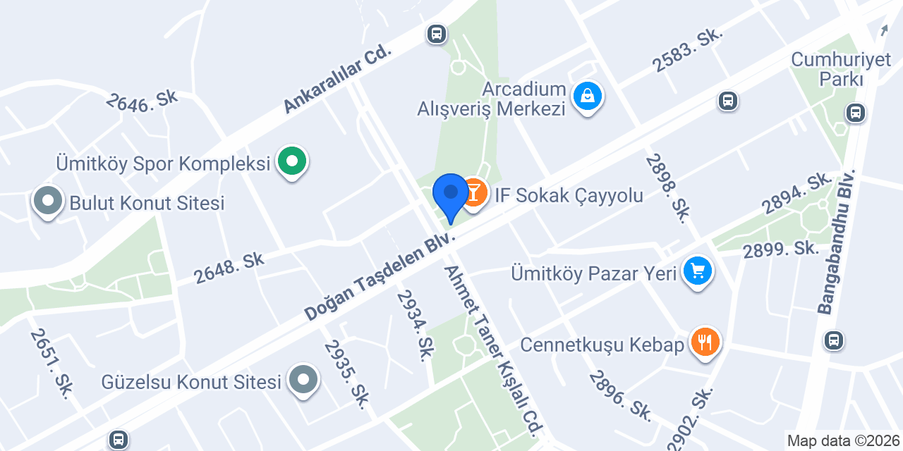 Utkun Çiçekçilik konumu