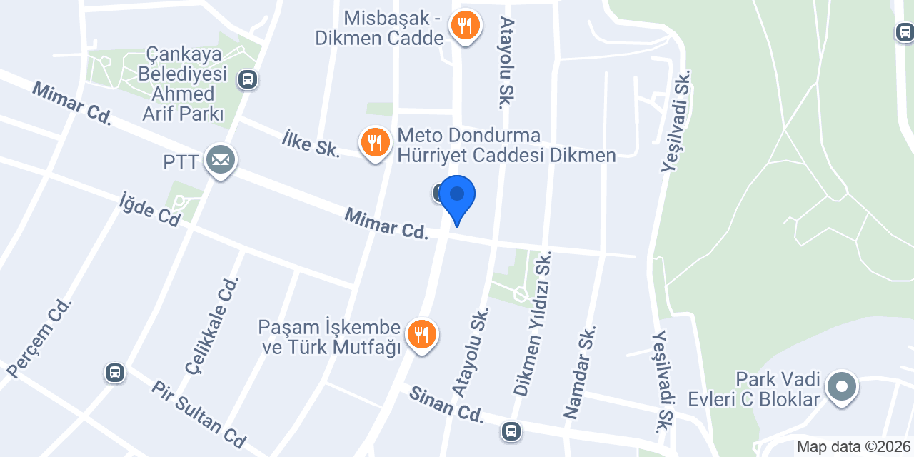 Çankaya Tekel Market Paket Servis ( Atlas Tekel Market ) konumu