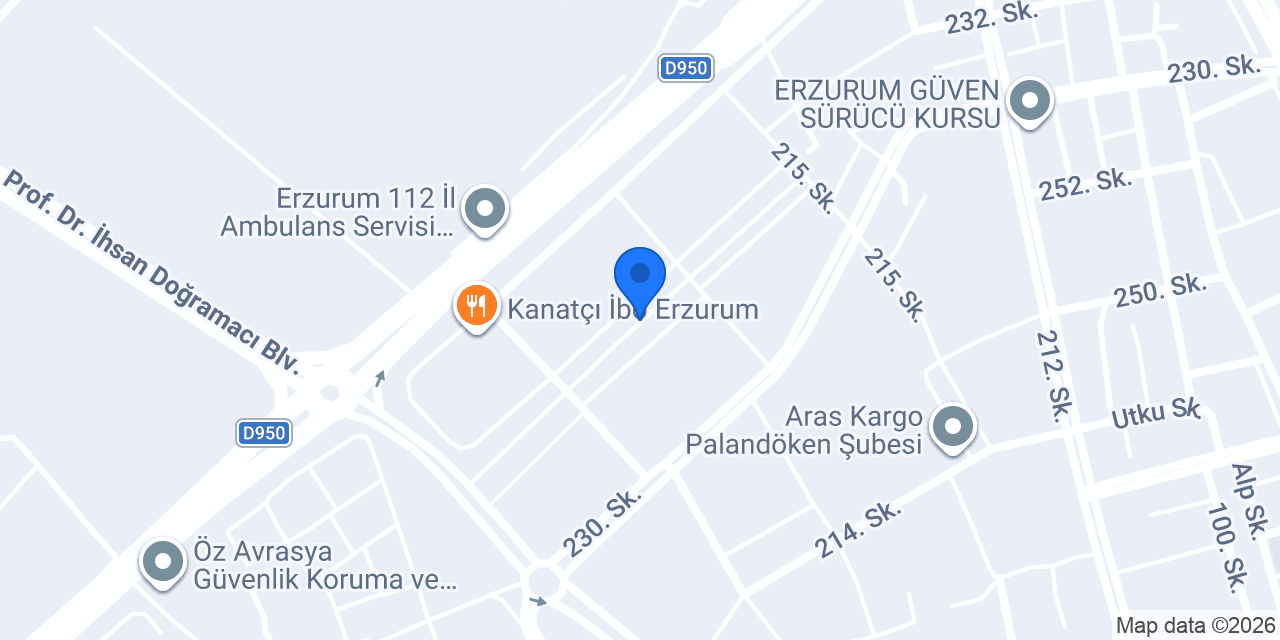 PATİ VETERİNER KLİNİĞI konumu