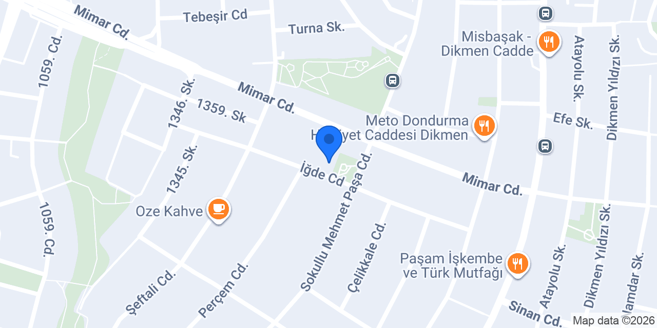 Yeldeğirmeni Çocukevi konumu