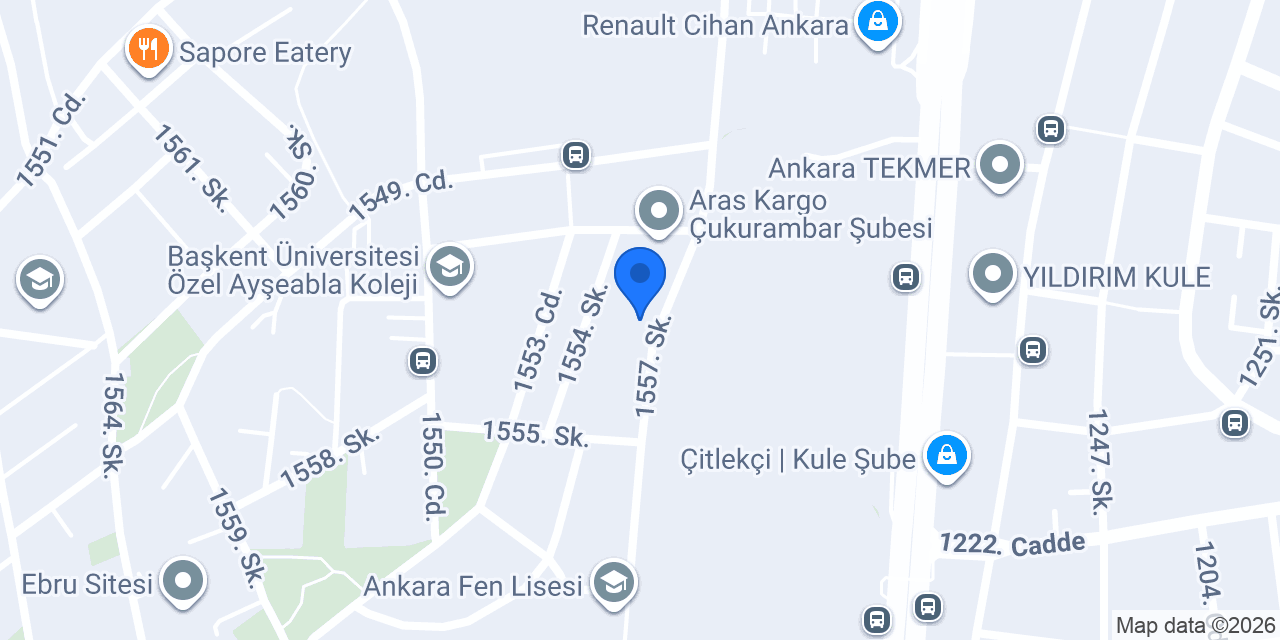 T.C MEB Adabey Sanat Akademi (Çukurambar) konumu