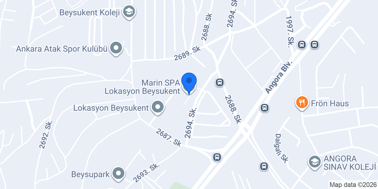 Marin SPA Lokasyon Beysukent konumu