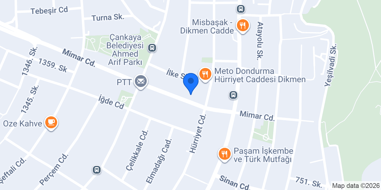 Maydonoz Döner Dikmen konumu
