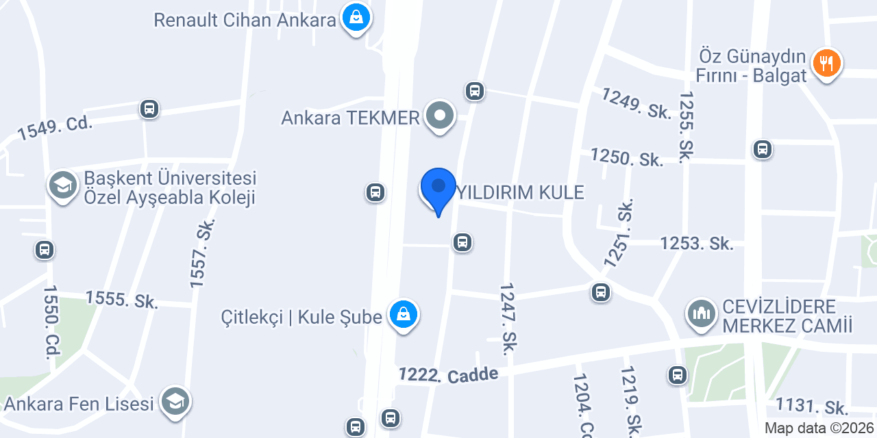 BE MİMARLIK konumu