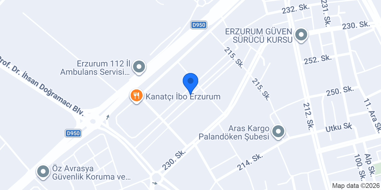 Babacan Döner konumu