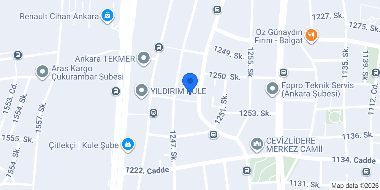 Gürsoy Elektrik konumu