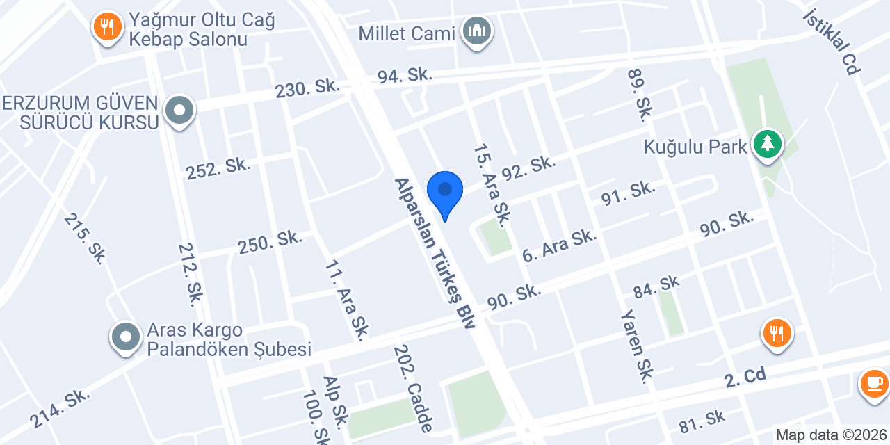 Çınar Nur Medresesi konumu