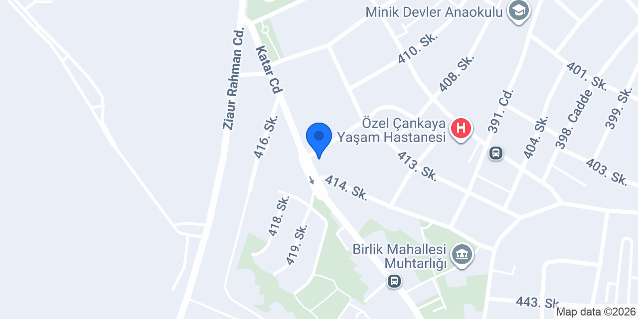Ruby Kuaför Çankaya konumu
