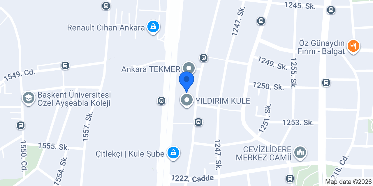 Aslanbaş Motorlu Araçlar konumu