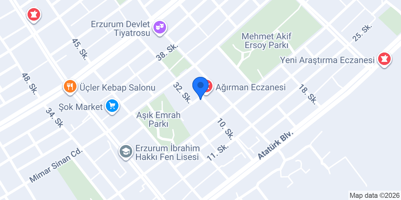 Safak Pharmacy konumu