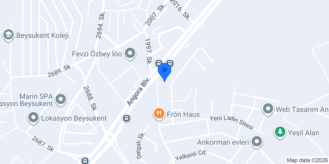 Ayçiçek Çiçekçilik konumu