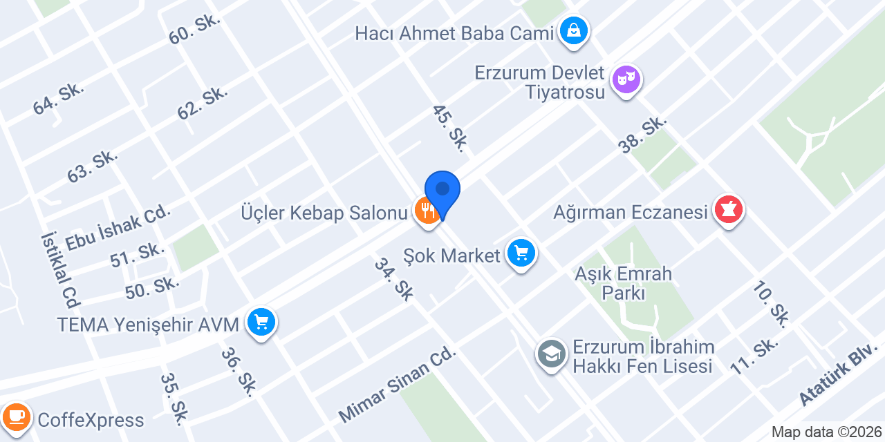 ÖZDEN TAKSİ konumu
