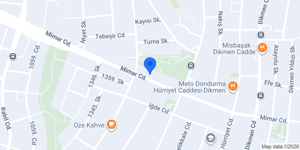 ÖZEL ÇANKAYA SAĞLIK KABİNİ konumu