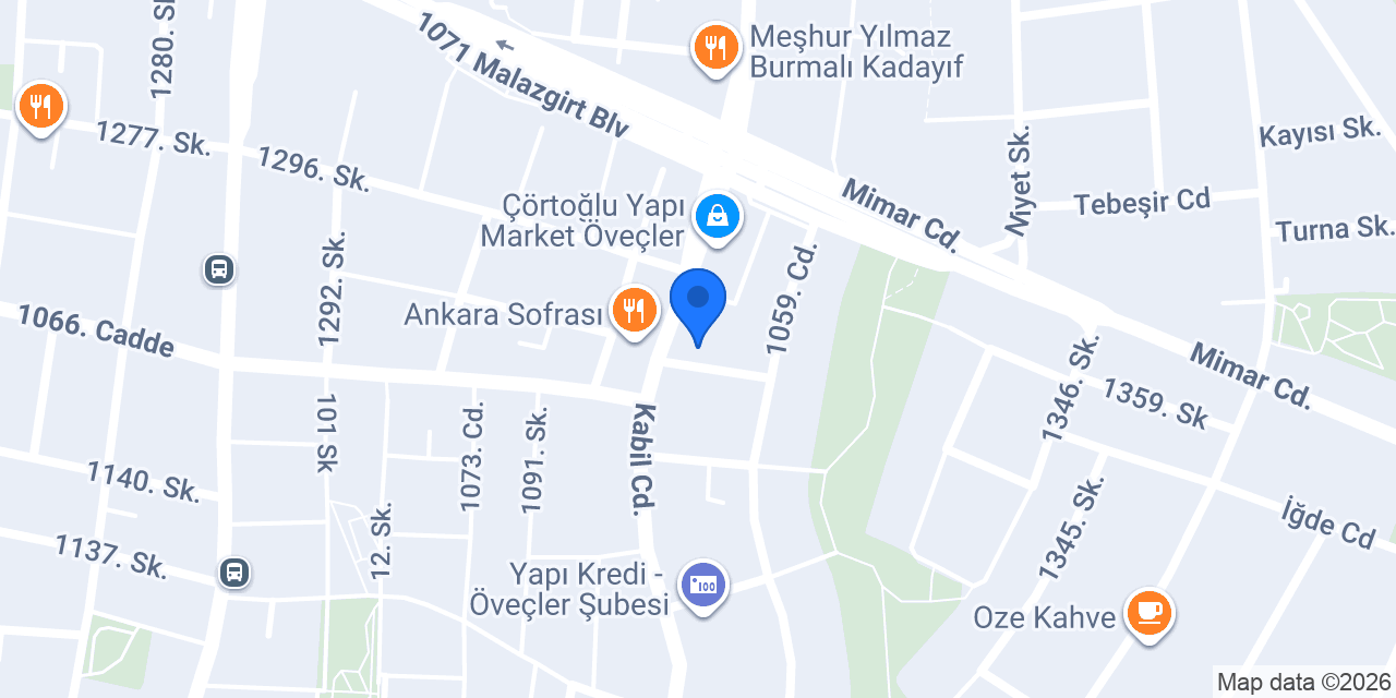 Little Caesars Ankara Dikmen Şubesi konumu