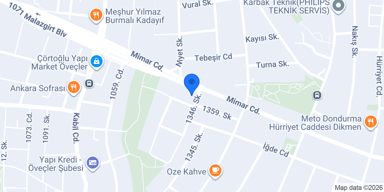 Övgü Eczanesi konumu