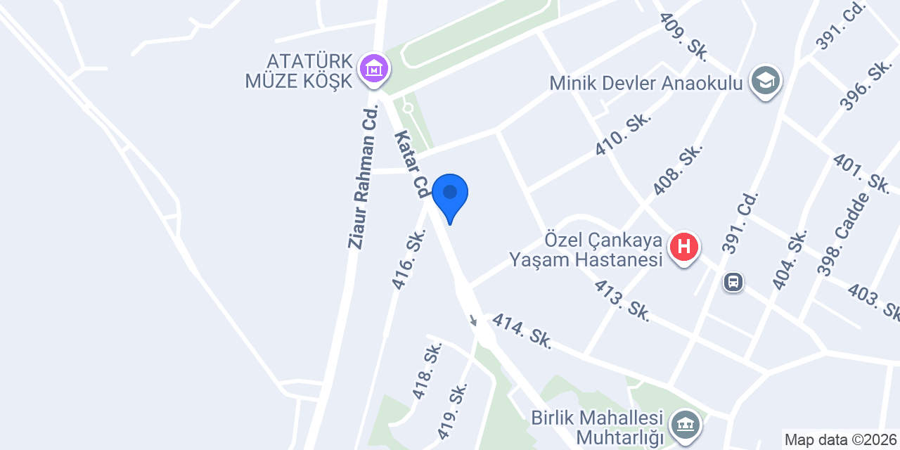 Çağdaş Market konumu