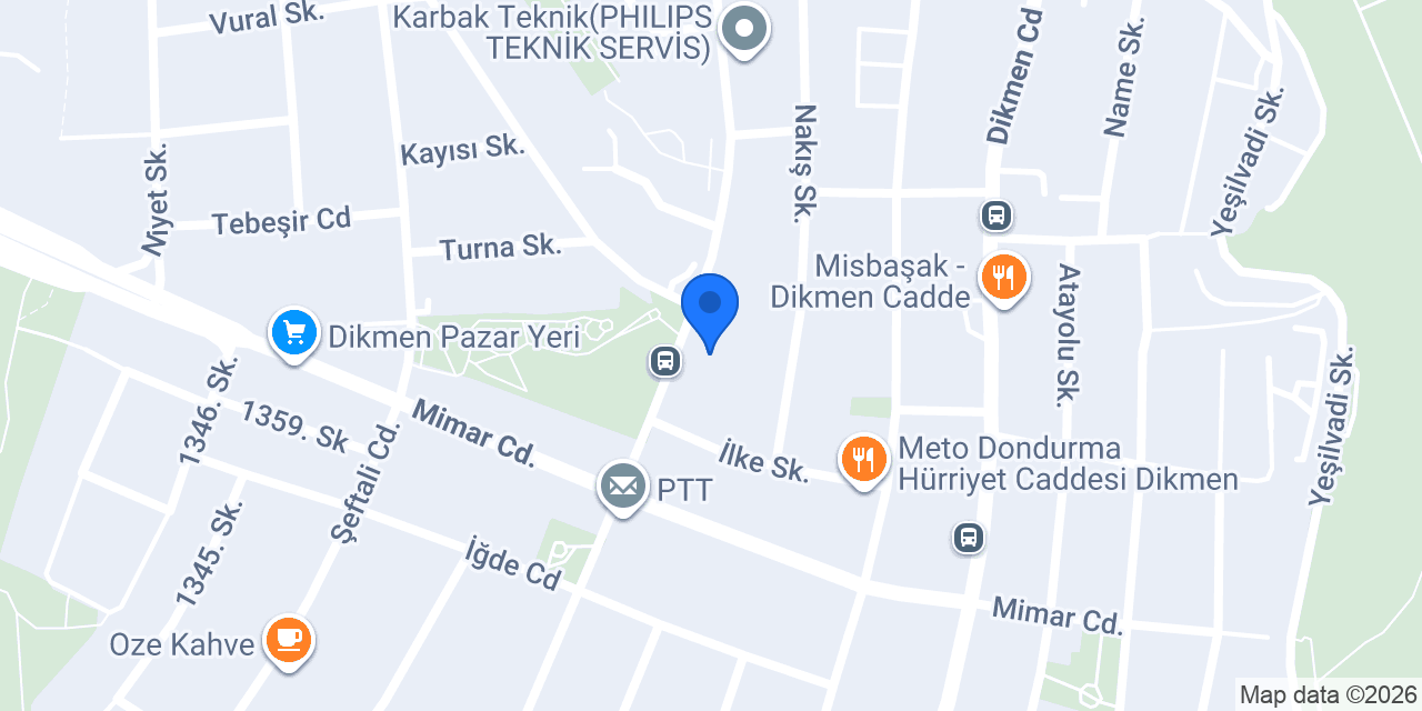 Betül Eczanesi konumu
