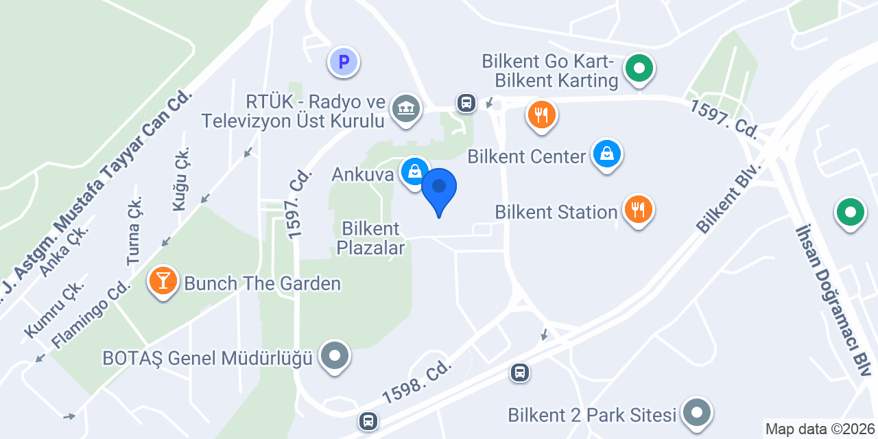 Bilkent York Street Food Company konumu