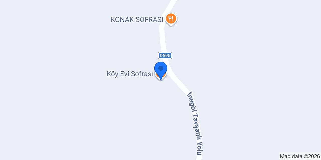 Köy Evi Sofrası konumu