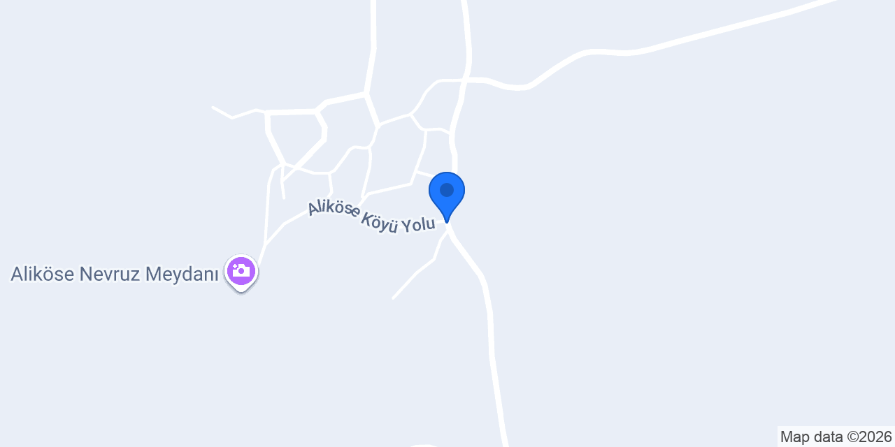Alıkose İlköğretim Okulu konumu