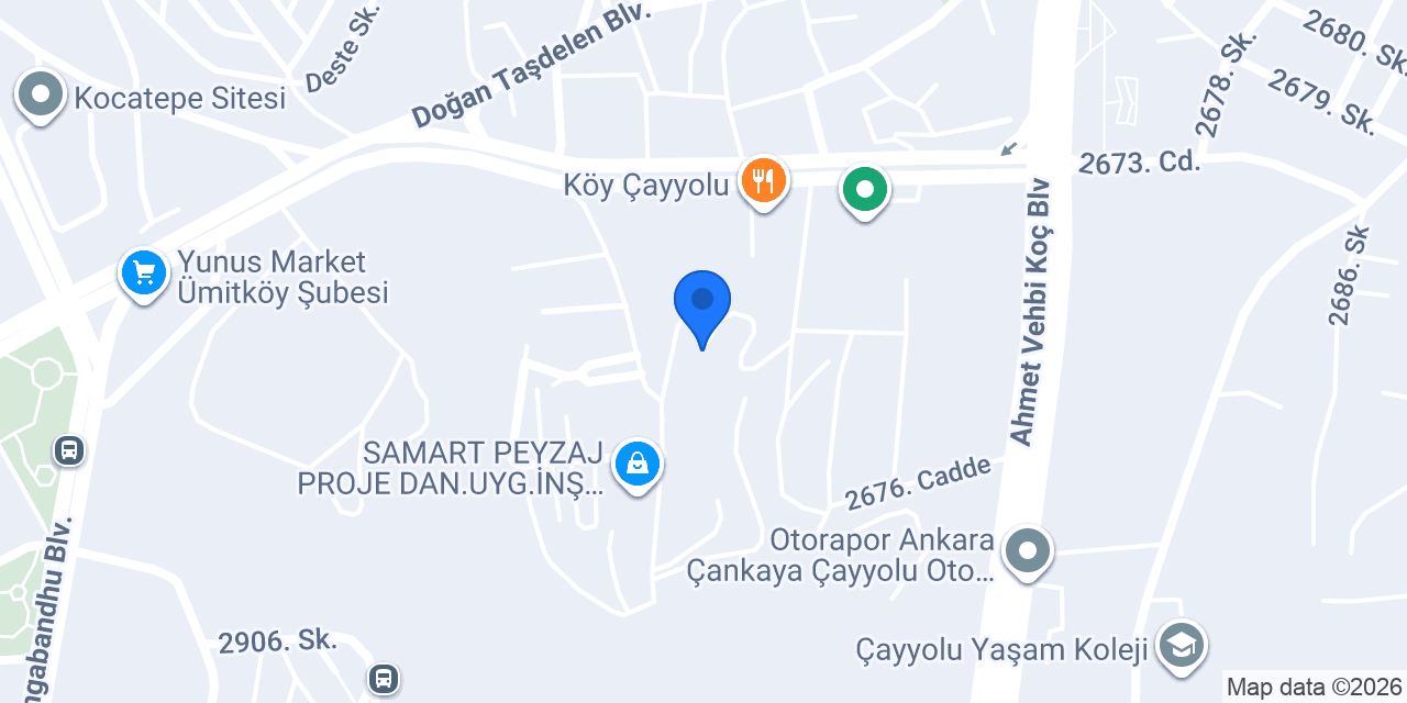 ANFA OTO SERVİS konumu