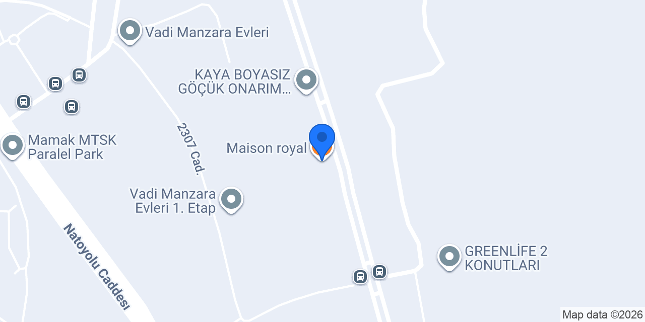 Maison royal konumu