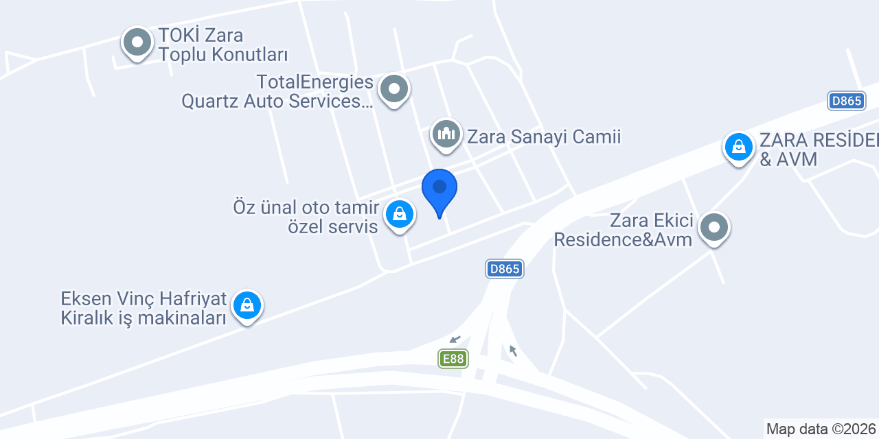 Zara Albayrak mermer konumu