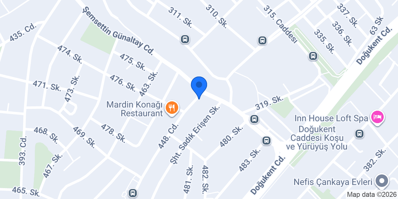 Ankara Lxry Park Hotel konumu