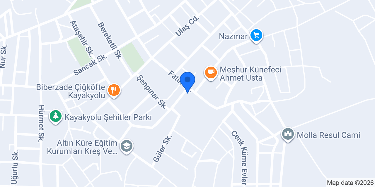 Erzurum Ehliyet Okulu Mtsk 2 konumu