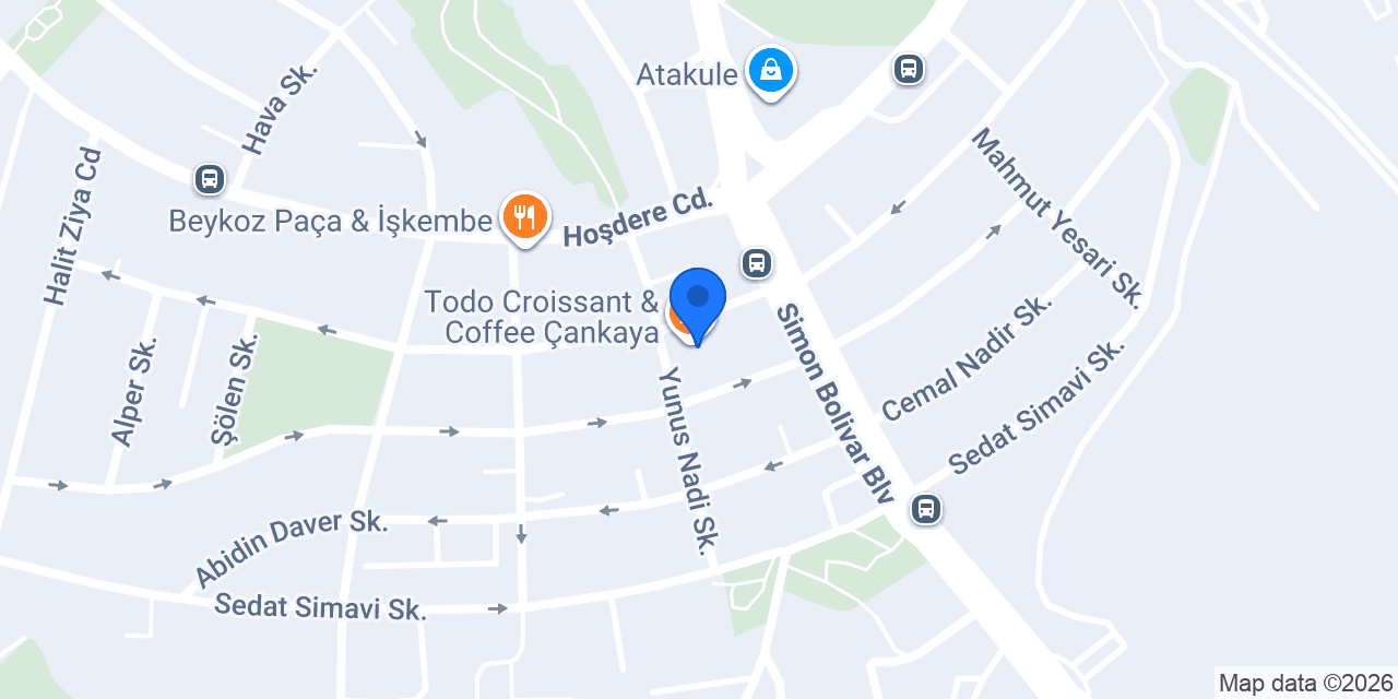 Ünal Hukuk Bürosu konumu