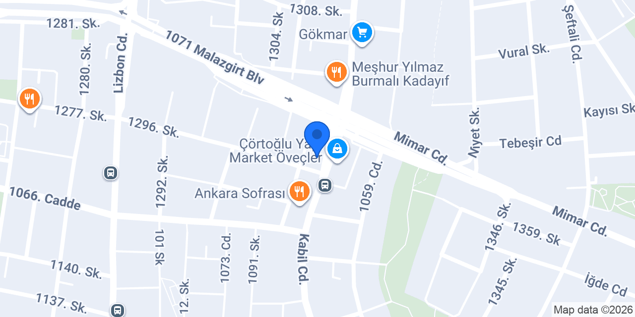 Şatır Eczanesi konumu