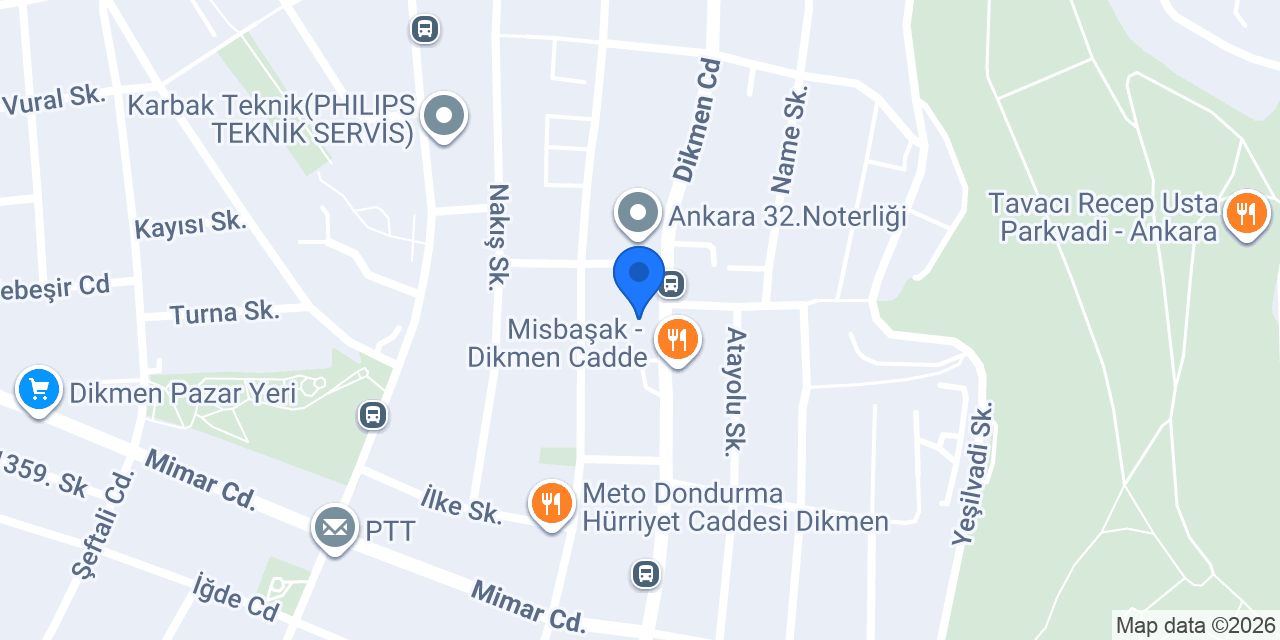 Çiçekçim Berk konumu
