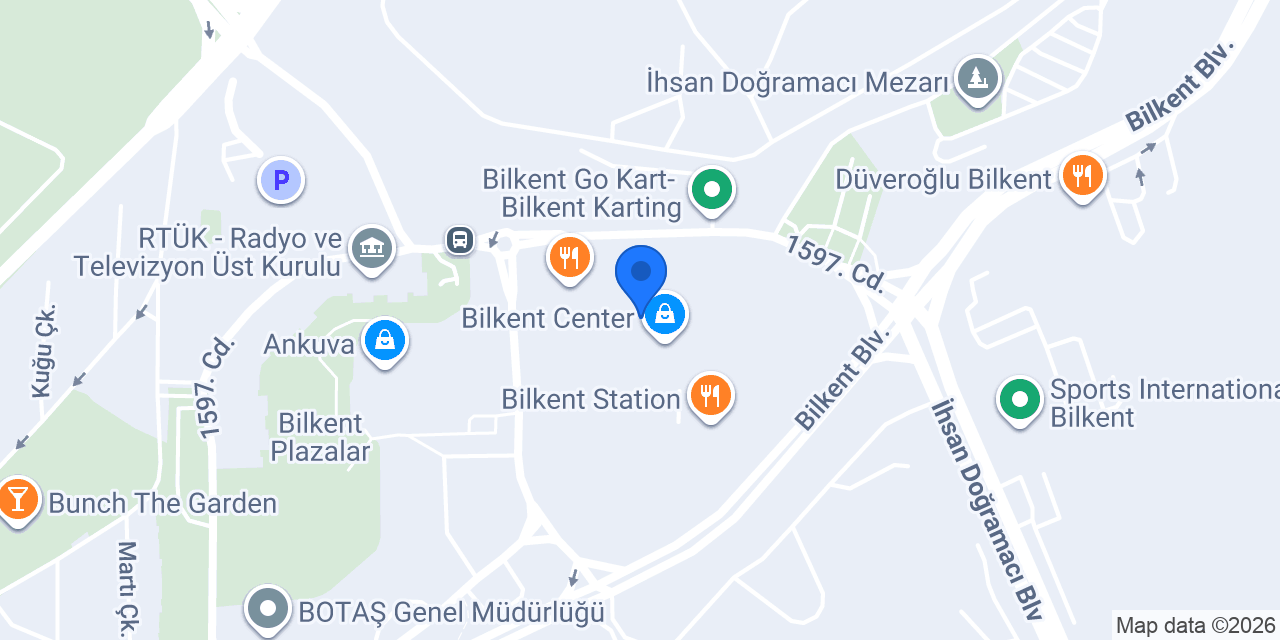 Bilkent CarStation Oto Yıkama Kuaför konumu