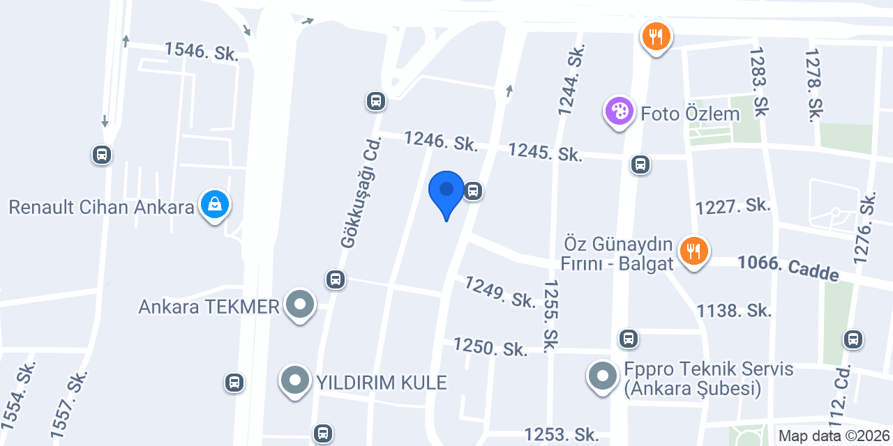 Işın Teknosat konumu