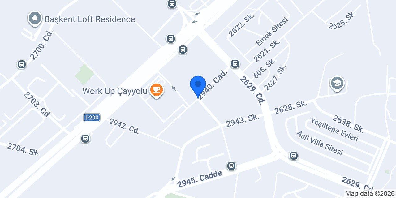 Çayyolu Garage konumu