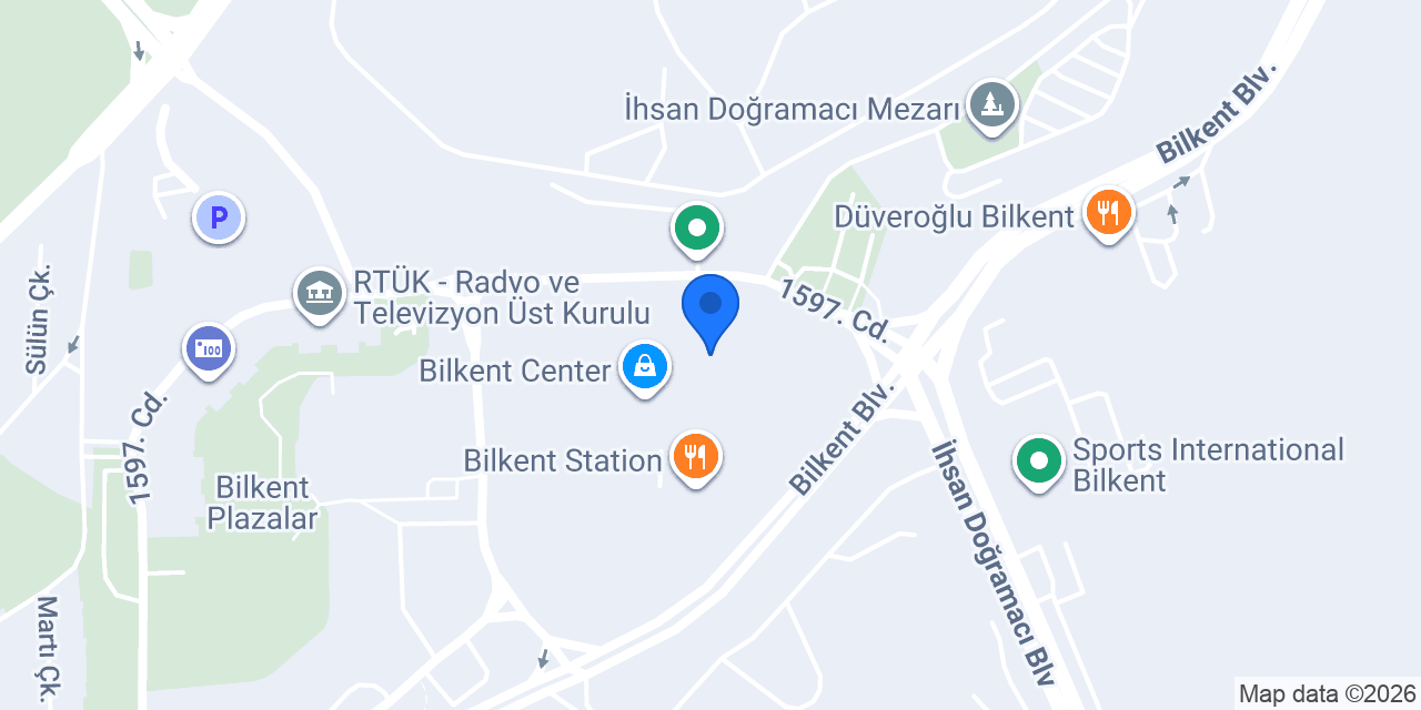 TEPE HOME BİLKENT CENTER konumu