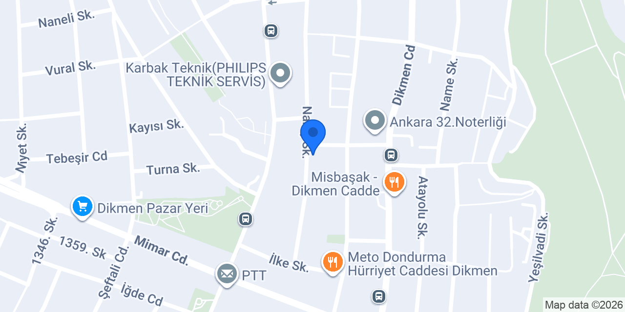 Nakış Market konumu