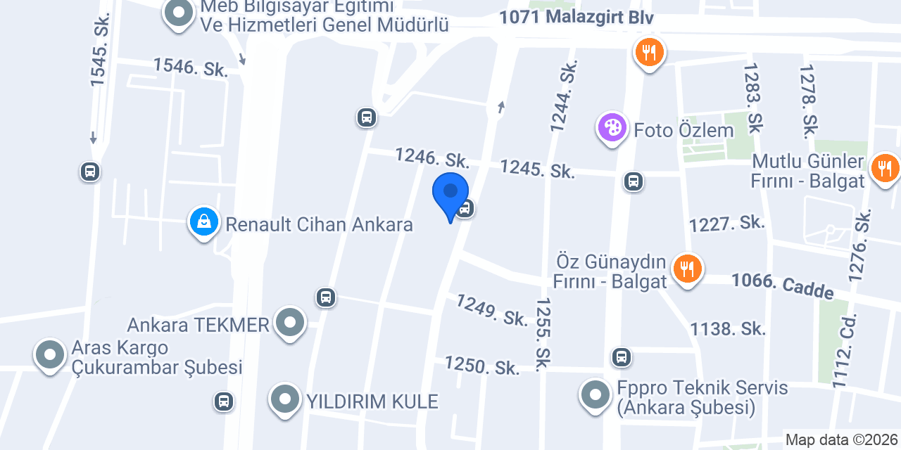 BİR EMLAK BALGAT konumu