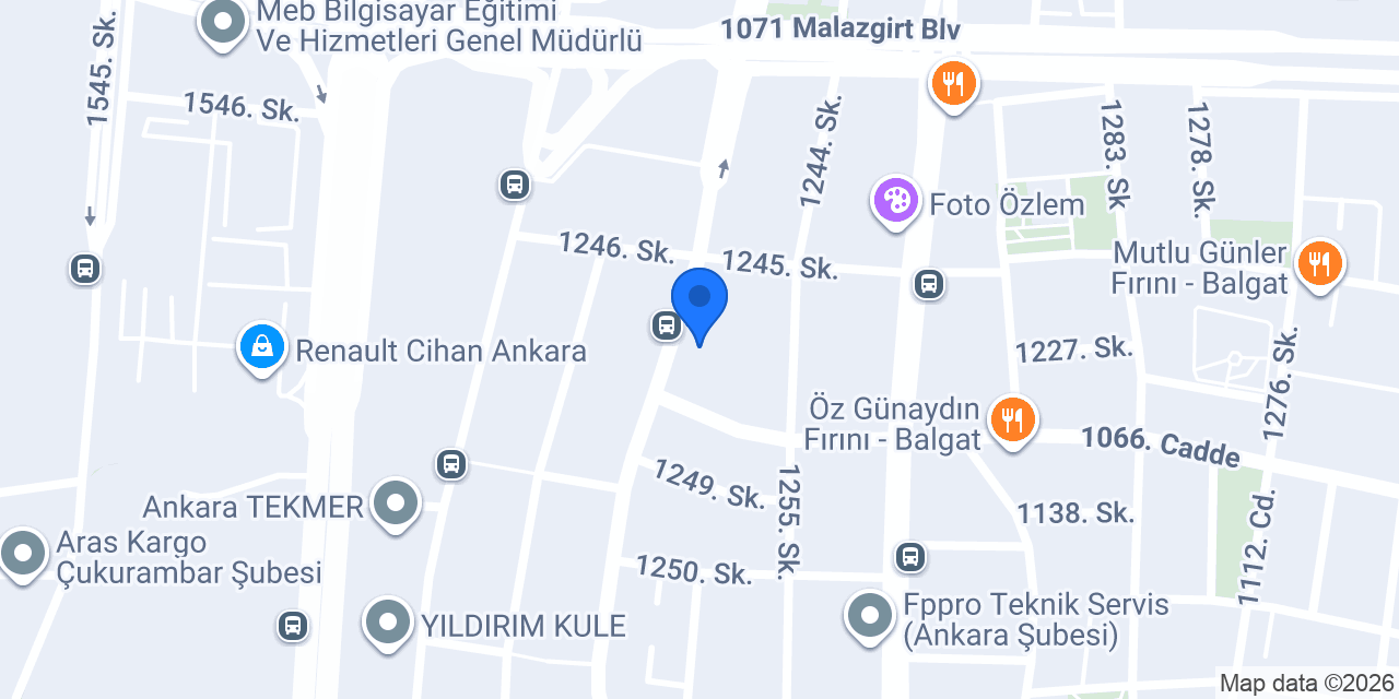 Rent A Car Rehberi konumu