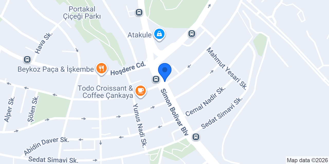 Atakule Taksi konumu