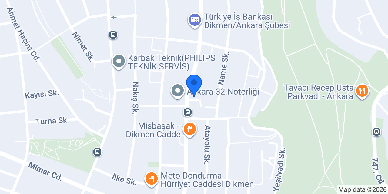 Dikmen Sigortashop konumu