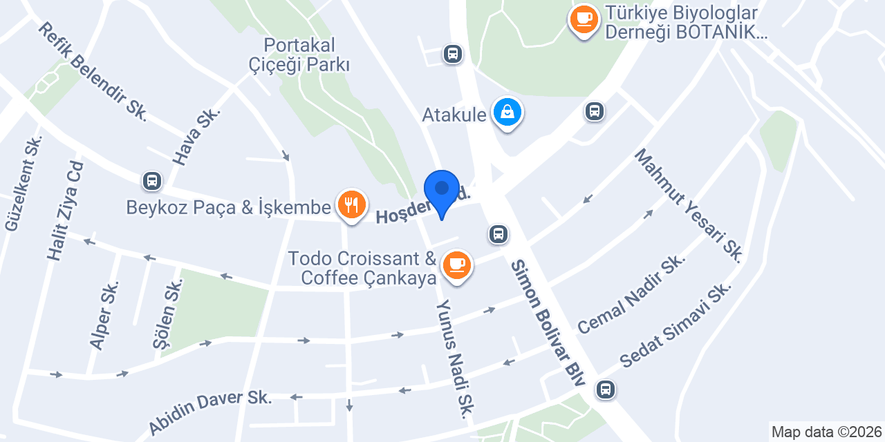 Çankaya Lokantası konumu