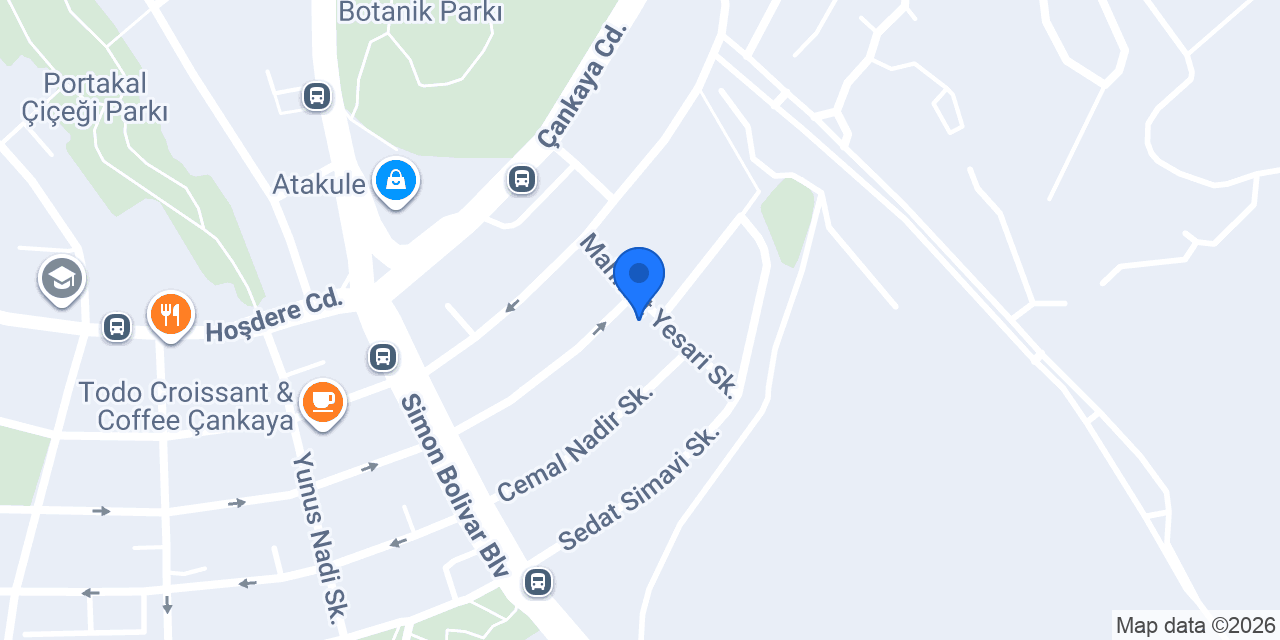 Ankara Avukat | Av. Ülkü Seda Karslıoğlu konumu