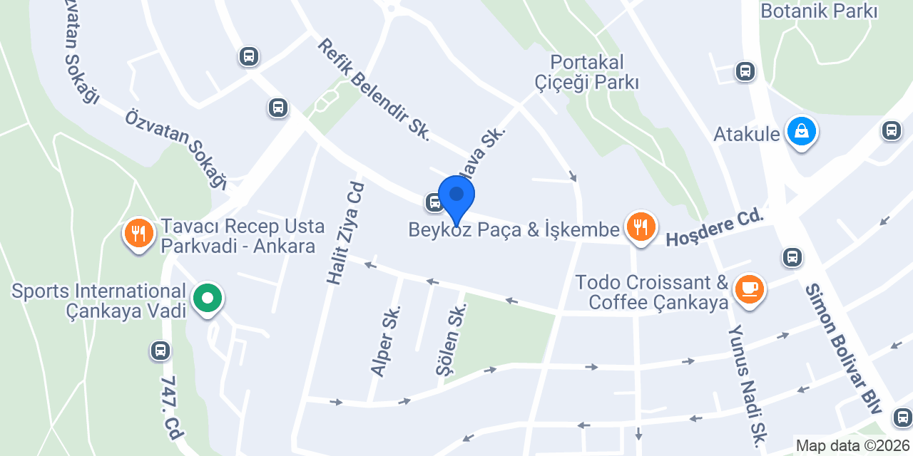 Nevart Akademi konumu