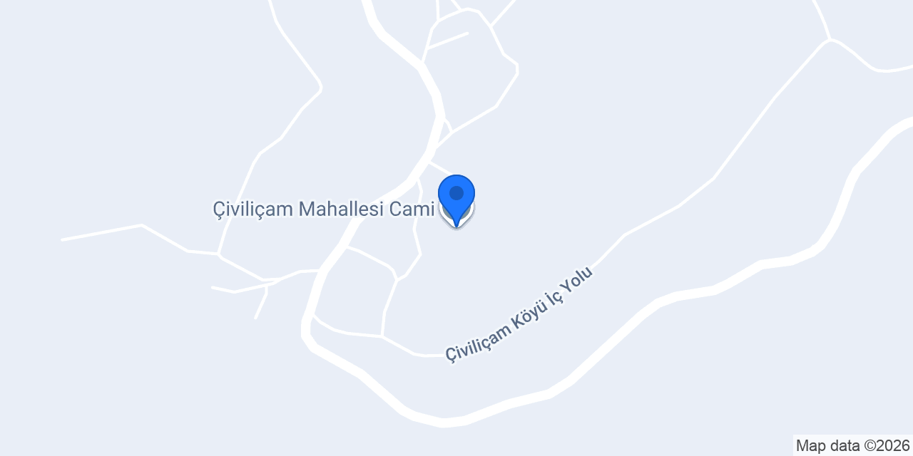 Çiviliçam Köyü Muhtarlığı konumu