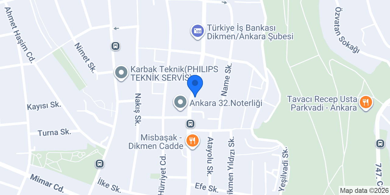 Anka Soğuk Baklava Dikmen konumu