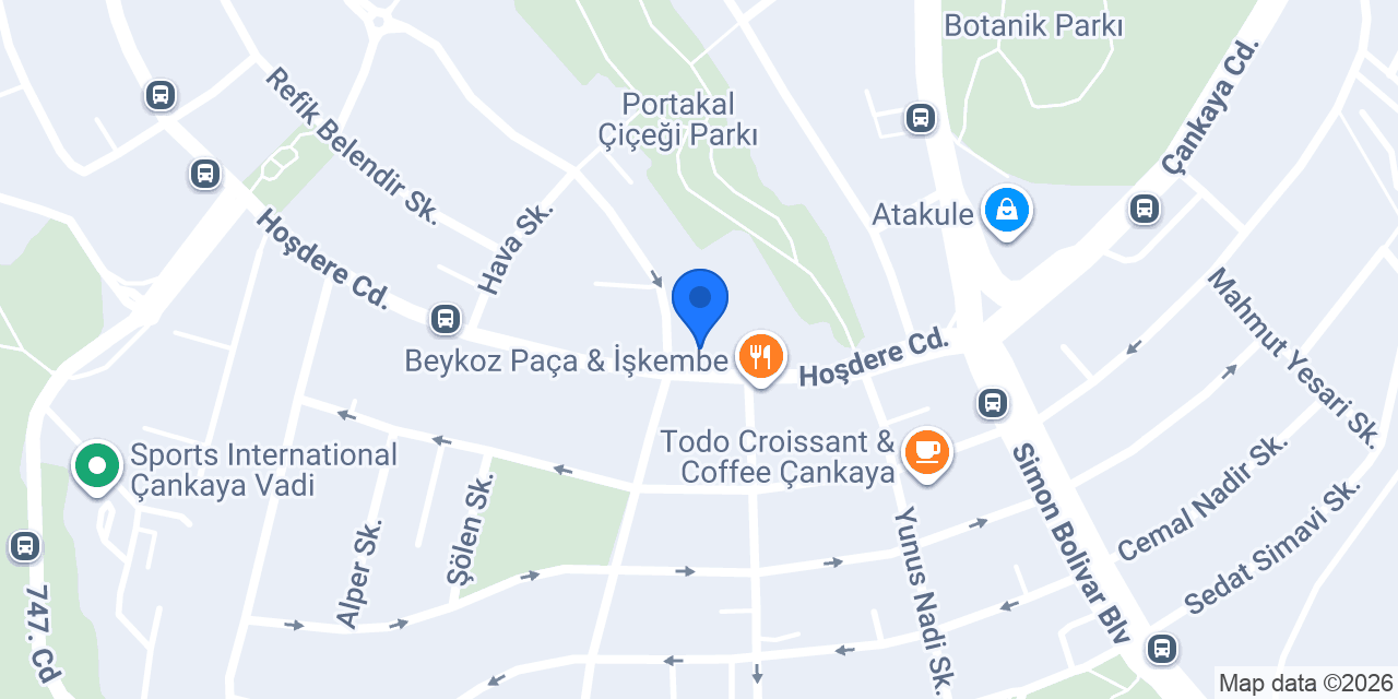 ÇANKAYA LİSE TAKSİ konumu