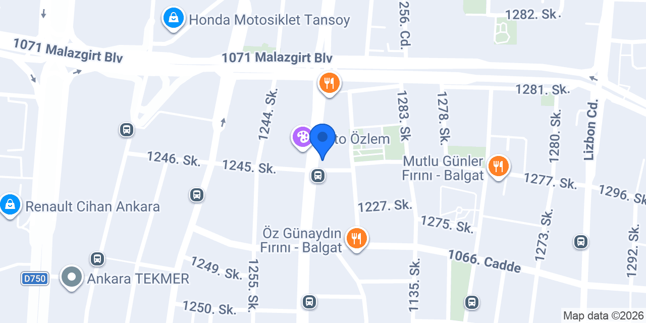 Başak Taş Fırın konumu